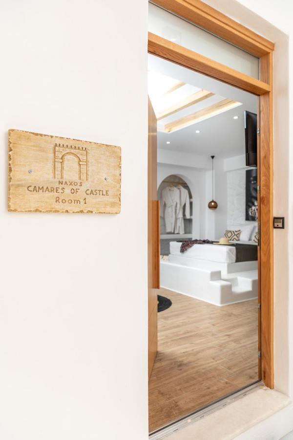 Camares Of Castle - New Luxury Apartments Naxos City Zewnętrze zdjęcie
